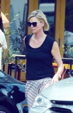 CHARLIZE THERON Leaves Salt