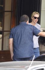 CHARLIZE THERON on the Set of FLasrsky 