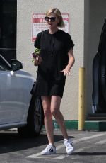 CHARLIZE THERON Out and About in Los Angeles 08/12/2018