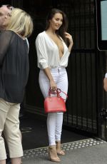 CHLOE and LAURYN GOODMAN at Rosso Restaurant in Manchester 08/13/2018