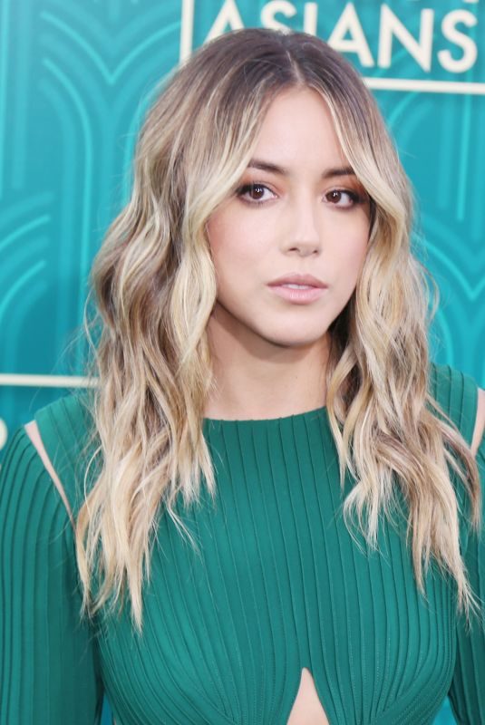 CHLOE BENNET at Crazy Rich Asians Premiere in Los Angeles 08/07/2018