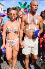 CHLOE GREEN in Bikini at Carnival in Barbados 08/07/2018