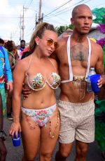 CHLOE GREEN in Bikini at Carnival in Barbados 08/07/2018