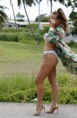 CHLOE GREEN in Bikini at Carnival in Barbados 08/07/2018