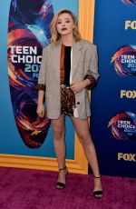 CHLOE MORETZ at 2018 Teen Choice Awards in Beverly Hills 08/12/2018