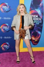 CHLOE MORETZ at 2018 Teen Choice Awards in Beverly Hills 08/12/2018