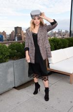 CHLOE MORETZ at an Intimate Oculus VR Dinner in New York 07/31/2018
