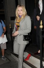 CHLOE MORETZ at Gymkhana Restaurant in Mayfair 08/21/2018