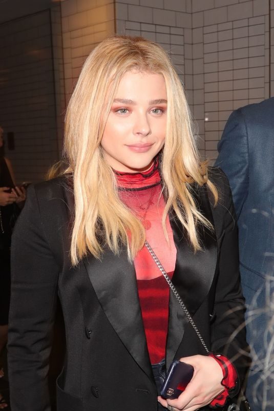 CHLOE MORETZ at Sexy Fish Restaurant in London 08/22/2018
