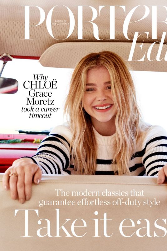 CHLOE MORETZ for Porter Magazine, August 2018