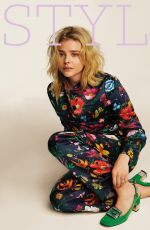 CHLOE MORETZ for Sunday Times Style, August 2018