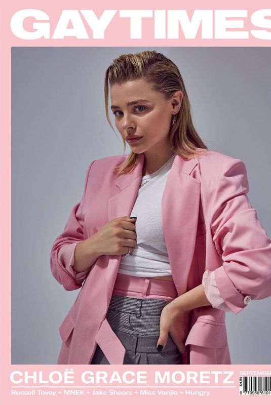 CHLOE MORETZ in Gay Times Magazine, September 2018