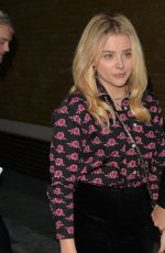 CHLOE MORETZ Leaves Her Hotel in London 08/21/2018