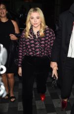 CHLOE MORETZ Leaves One Show in London 08/21/2018