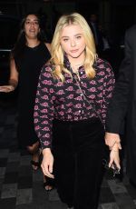 CHLOE MORETZ Leaves One Show in London 08/21/2018