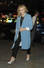 CHLOE MORETZ Out and About in London 08/28/2018
