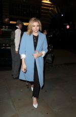 CHLOE MORETZ Out and About in London 08/28/2018
