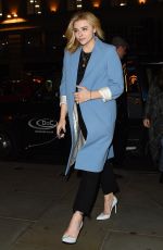CHLOE MORETZ Out and About in London 08/28/2018