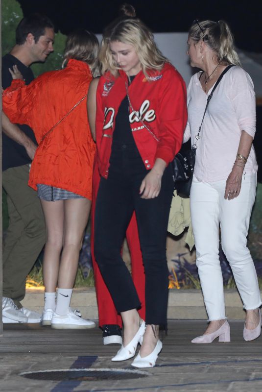 CHLOE MORETZ Out for Dinner in Malibu 08/10/2018