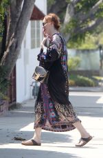 CHRISTINA HENDRICKS Out in Los Angeles 08/16/2018