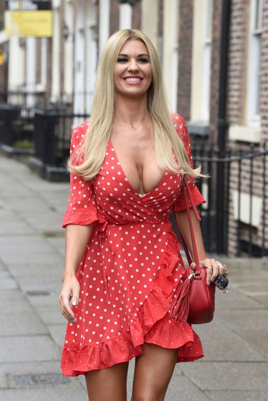 CHRISTINE MCGUINNESS at Crystal Clear Spa in Liverpool 08/10/2018