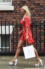 CHRISTINE MCGUINNESS at Crystal Clear Spa in Liverpool 08/10/2018