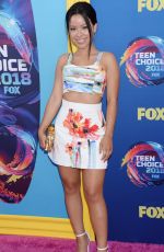 CIERRA RAMIREZ at 2018 Teen Choice Awards in Beverly Hills 08/12/2018