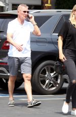 CLAIRE HOLT Out for Lunch in West Hollywood 08/20/2018