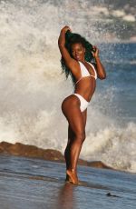 COOKIE in Bikini for 138 Water Photoshoot in Malibu, 08/01/2018