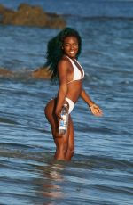 COOKIE in Bikini for 138 Water Photoshoot in Malibu, 08/01/2018