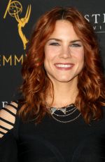 COURTNEY HOPE at Television Academy Daytime Peer Group Emmy Celebration in Los Angeles 08/22/2018
