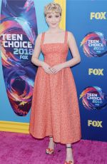 COZI ZUEHLSDORFF at 2018 Teen Choice Awards in Beverly Hills 08/12/2018