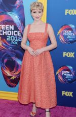 COZI ZUEHLSDORFF at 2018 Teen Choice Awards in Beverly Hills 08/12/2018
