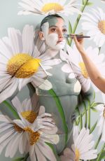 DAISY LOWE Painted by Body Paint Artist Carolyn Roper, July 2018