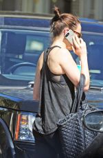 DAISY RIDLEY Leaves Bodyism in London 08/09/2018