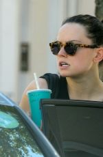 DAISY RIDLEY Leaves Bodyism in London 08/09/2018