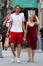 DAKOTA FANNING and Henry Frye Out for Dinner in New York 08/27/2018