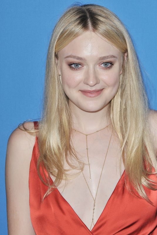 DAKOTA FANNING at HFPA Annual Grants Banquet in Beverly Hills 08/09/2018