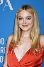 DAKOTA FANNING at HFPA Annual Grants Banquet in Beverly Hills 08/09/2018