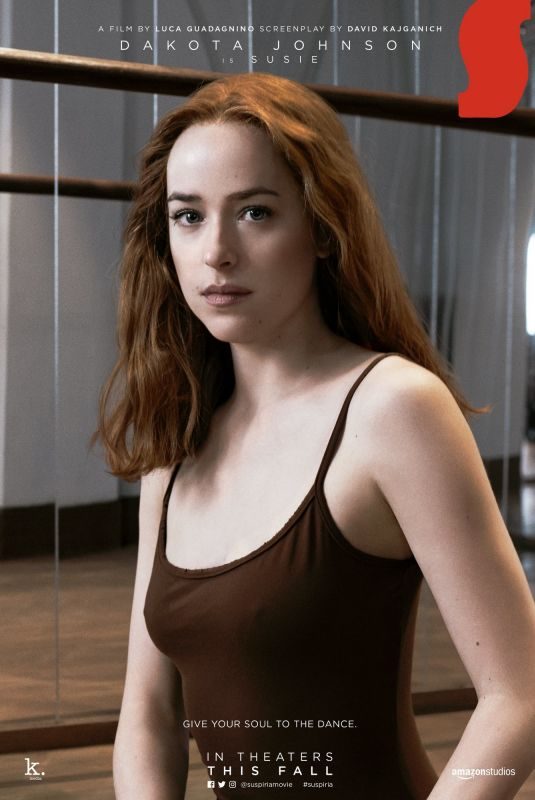 DAKOTA JOHNSON – Suspiria 2018 Poster