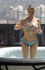 DANIELLA WESTBROOK in Bikini on Holiday in Spain 07/31/2018