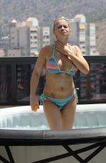 DANIELLA WESTBROOK in Bikini on Holiday in Spain 07/31/2018