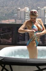 DANIELLA WESTBROOK in Bikini on Holiday in Spain 07/31/2018