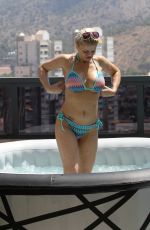 DANIELLA WESTBROOK in Bikini on Holiday in Spain 07/31/2018