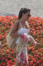 DANIELLE BUX in Swimsuit Out in Como Lake 08/03/2018