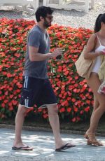 DANIELLE BUX in Swimsuit Out in Como Lake 08/03/2018