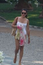 DANIELLE BUX in Swimsuit Out in Como Lake 08/03/2018