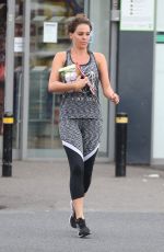 DANIELLE LLOYD Heading to a Gym in Birmingham 08/14/2018