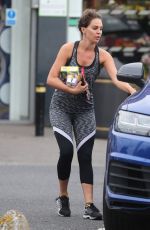 DANIELLE LLOYD Heading to a Gym in Birmingham 08/14/2018
