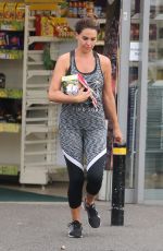 DANIELLE LLOYD Heading to a Gym in Birmingham 08/14/2018